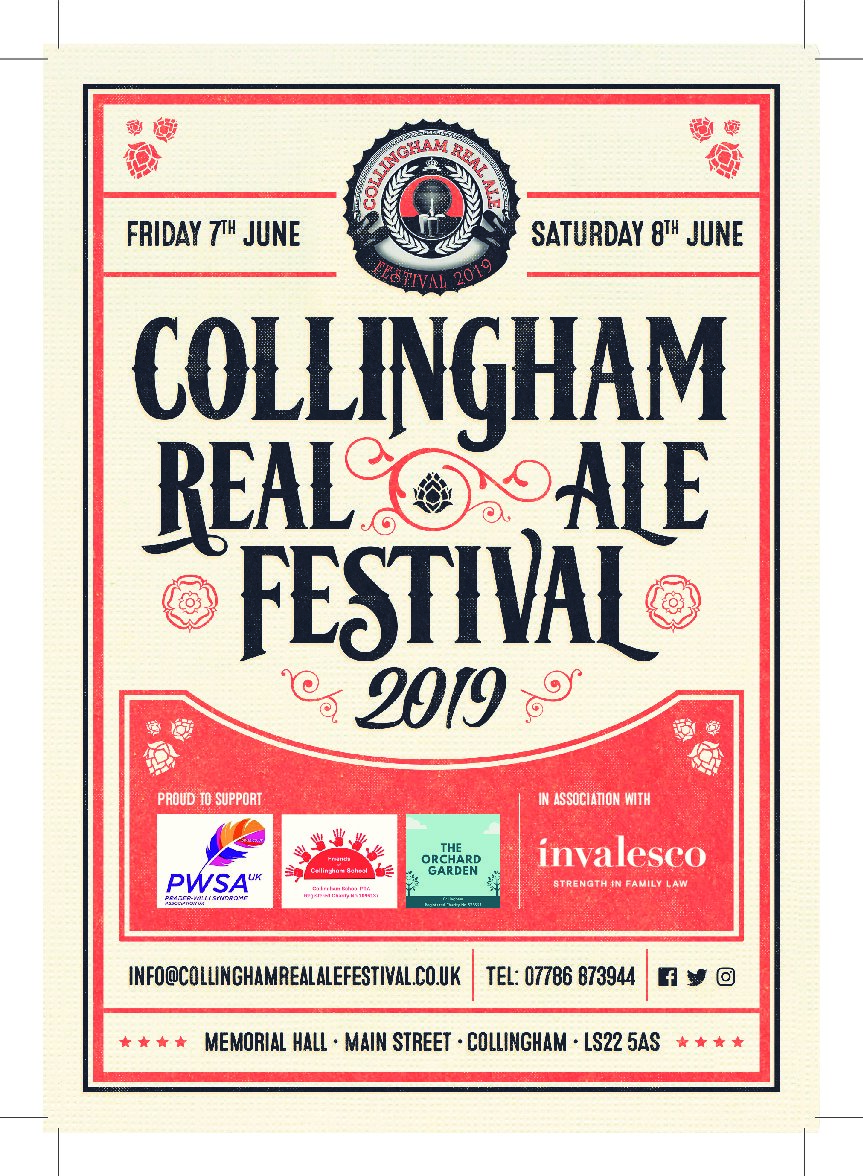 Invalesco supports Collingham Real Ale Festival 2019